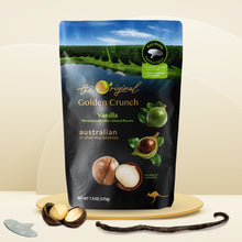 Load image into Gallery viewer, Golden Crunch Australian Macadamia Nuts, Vanilla, 7.9oz - Multi-Pack
