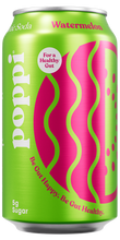 Load image into Gallery viewer, Poppi Prebiotic Soda, Watermelon, 12 oz (Pack of 12)
