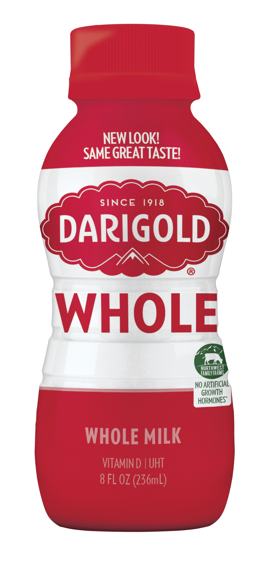 Darigold Whole Milk, 8oz (Pack of 18)
