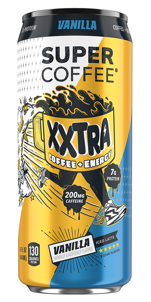 Super Coffee XXTRA, Vanilla, 15oz (Pack of 12)