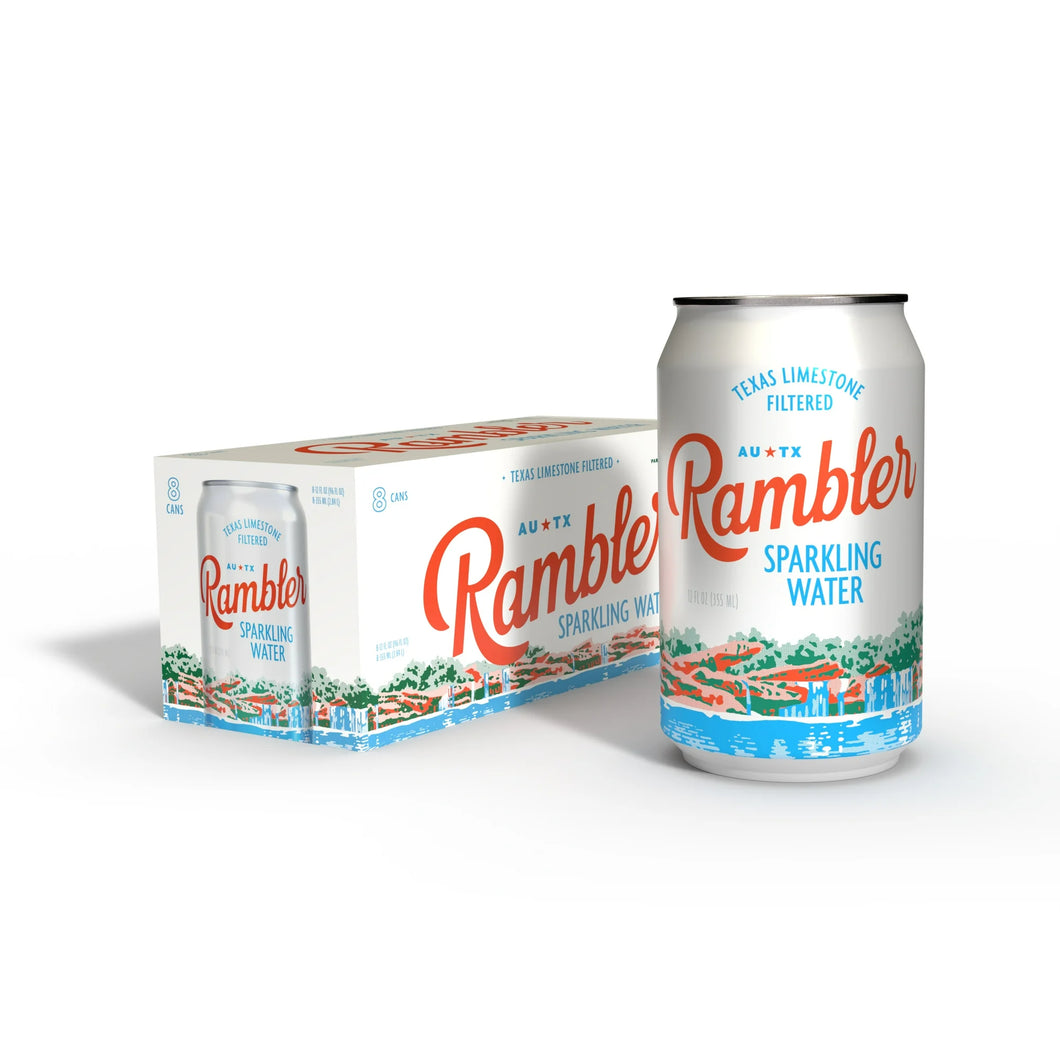Rambler Sparkling Water, Original, 12oz (Pack of 8)