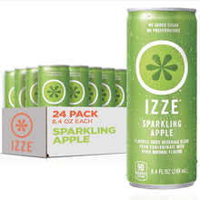 Load image into Gallery viewer, Izze Sparkling Juice, Apple, 8.4 Fl Oz (Pack of 24)
