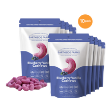 Load image into Gallery viewer, Earthside Farms Nuts, Blueberry Vanilla Cashews, 4oz (Pack of 10)
