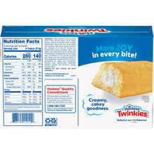 Load image into Gallery viewer, Hostess Twinkies, 13.5oz, 10 Individually Wrapped Cakes - Multi-Pack
