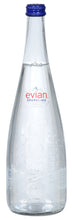 Load image into Gallery viewer, Evian Natural Sparkling Carbonated Spring Water, 750ml Glass Bottles (Pack of 12)
