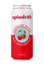 Load image into Gallery viewer, Spindrift Fruit Flavored Sparkling Water, Cherry, 16oz (Pack of 12)
