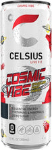 Load image into Gallery viewer, CELSIUS Sparkling Fitness Drink, Cosmic Vibe Fruit Punch, 12oz Slim Can (Pack of 12)
