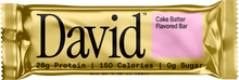 Load image into Gallery viewer, David Protein Bar, Cake Batter, 2.05oz
