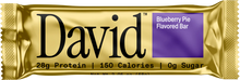Load image into Gallery viewer, David Protein Bar, Blueberry Pie, 2.05oz
