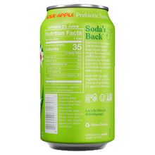 Load image into Gallery viewer, Poppi Prebiotic Soda, Sour Apple, 12oz (Pack of 12)
