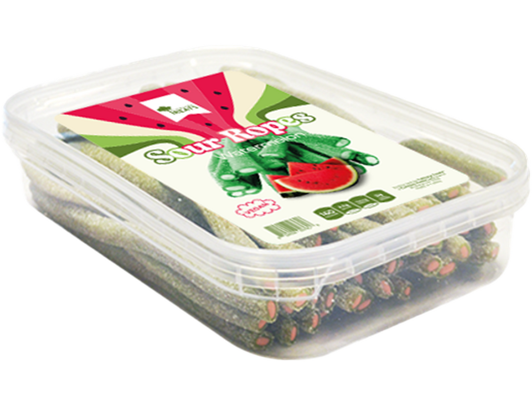 Culinary Treats Watermelon Sour Gummy Ropes, 7oz - Multi-Pack