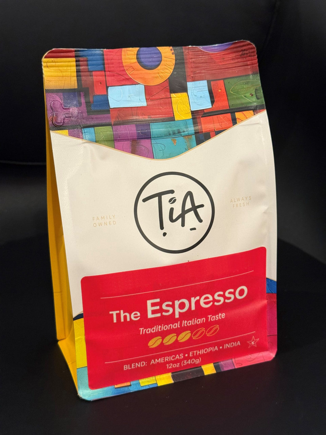 TiA Coffee Beans, The Espresso, 12oz - Multi-Pack