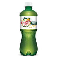 Load image into Gallery viewer, Canada Dry ZERO SUGAR Ginger Ale 20oz Bottles (Pack of 24)
