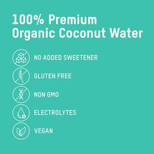 Load image into Gallery viewer, Once Upon a Coconut 100% Pure Coconut Water, 10.8oz (Pack of 12)
