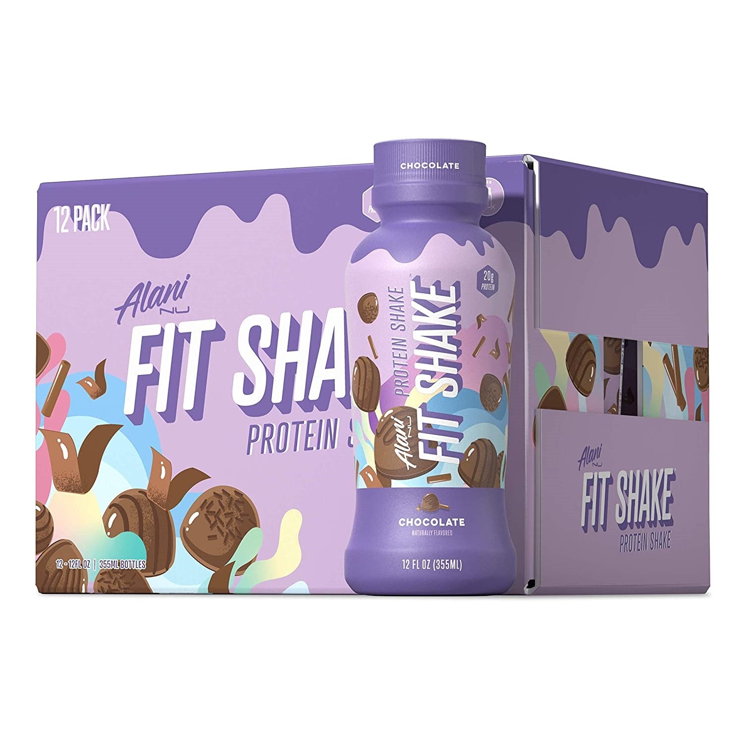 Alani Nu Fit Shake Protein Shake, Vanilla - 12 fl oz