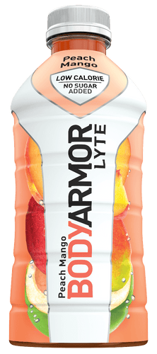 BodyArmor Lyte Electrolyte SuperDrink, Peach Mango, 28 Oz (Pack of 12) - Oasis Snacks