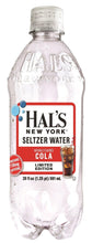 Load image into Gallery viewer, Hal&#39;s New York Seltzer Water 20oz, Cola (Pack of 24) - Oasis Snacks
