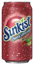 Load image into Gallery viewer, Sunkist Soda, Cherry Limeade, 12oz - Multi-Pack
