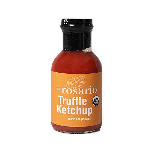 daRosario Organic White Truffle Ketchup, 9 oz Bottle - Oasis Snacks