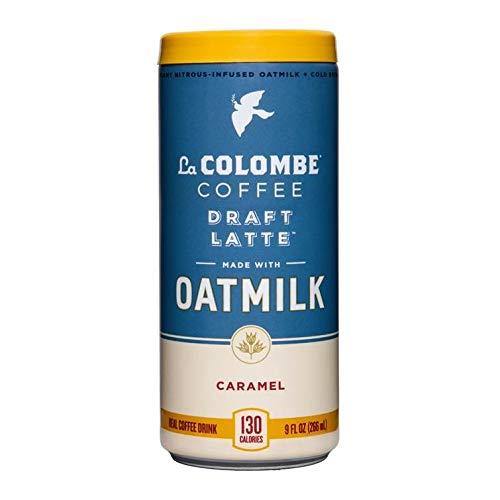 La Colombe Oatmilk Coffee Draft Latte, Caramel, 9oz (Pack of 12) - Oasis Snacks