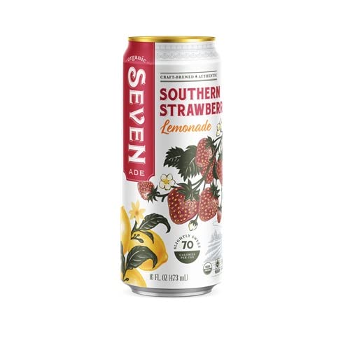 Seven Teas, Southern Strawberry Lemonade, 16oz (Pack of 12)