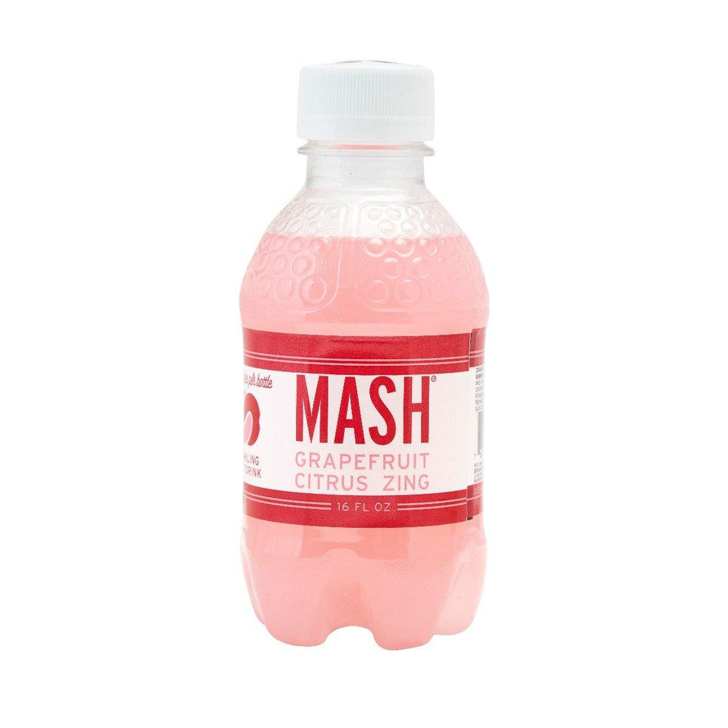 Mash Grapefruit and Citrus Zing 16 Oz Plastic Bottles (Pack of 12) - Oasis Snacks