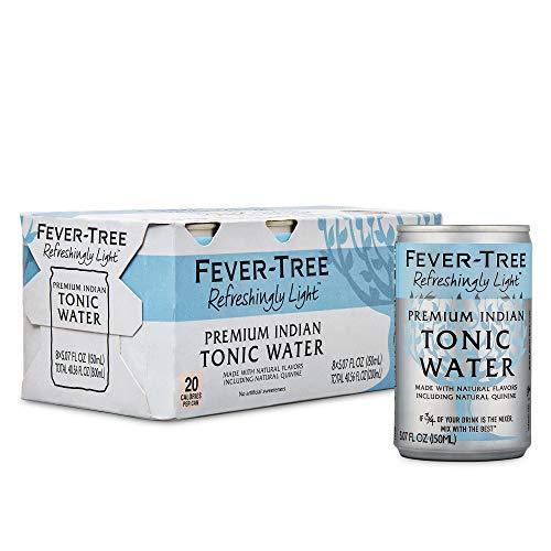 Fever-Tree Refreshingly Light Tonic Water, 5.07oz (Pack of 24) - Oasis Snacks