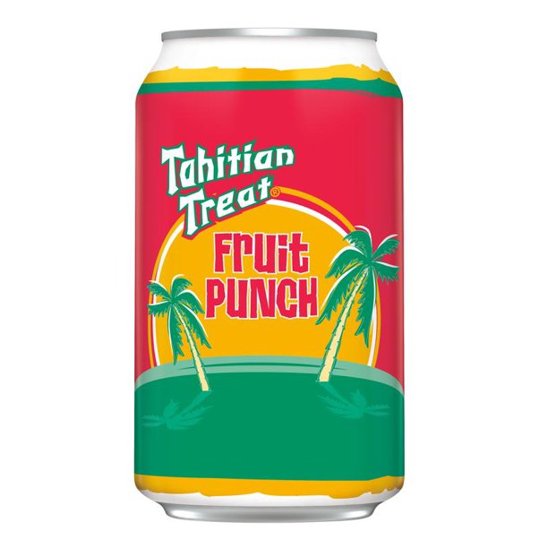 Tahitian Treat Fruit Punch Soda 12oz - Multi-Pack