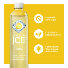 Load image into Gallery viewer, Sparkling Ice Flavored Sparkling Water, Lemonade, 1 Liter (Pack of 6)

