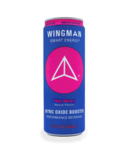 Load image into Gallery viewer, Wingman Smart Energy Drink, Very Berry, 12oz (Pack of 12)
