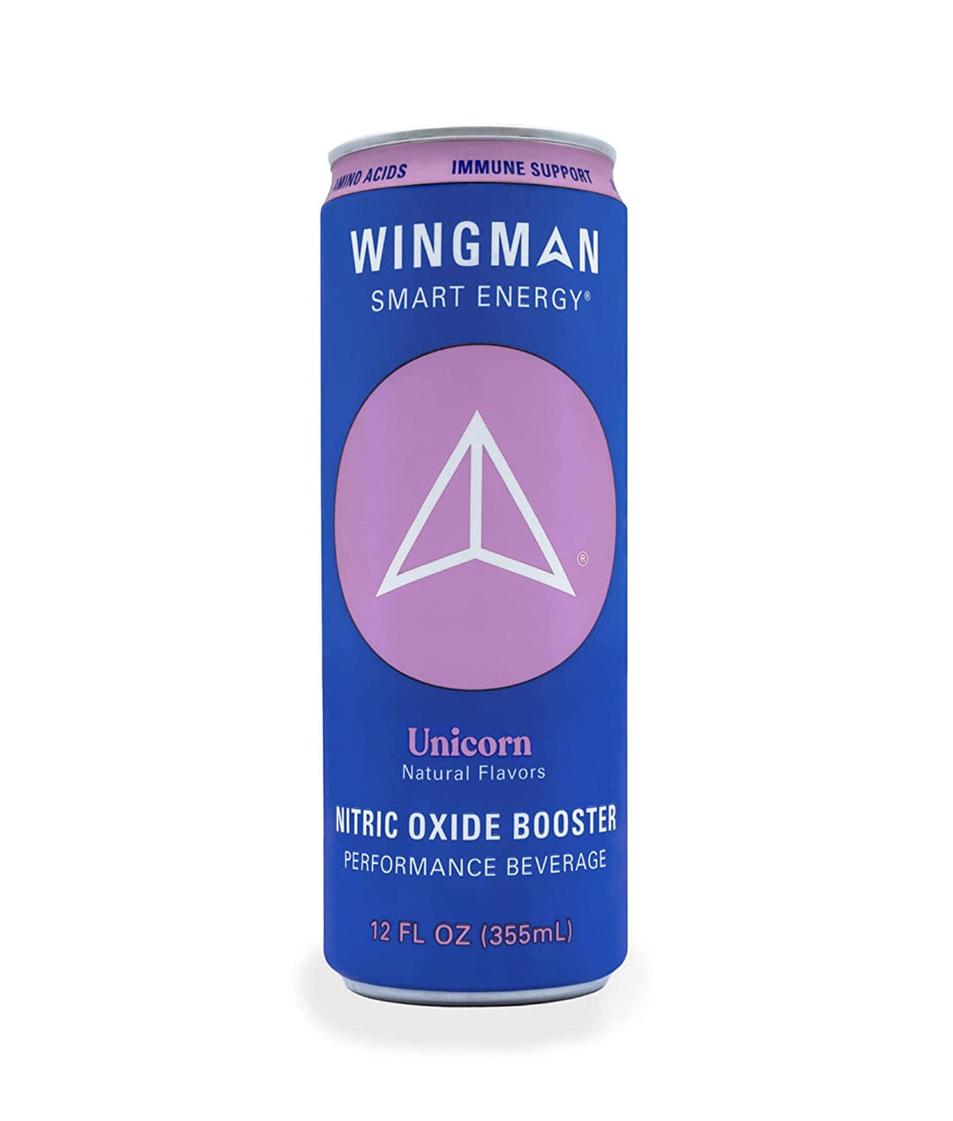 Wingman Smart Energy Drink, Unicorn, 12oz (Pack of 12)