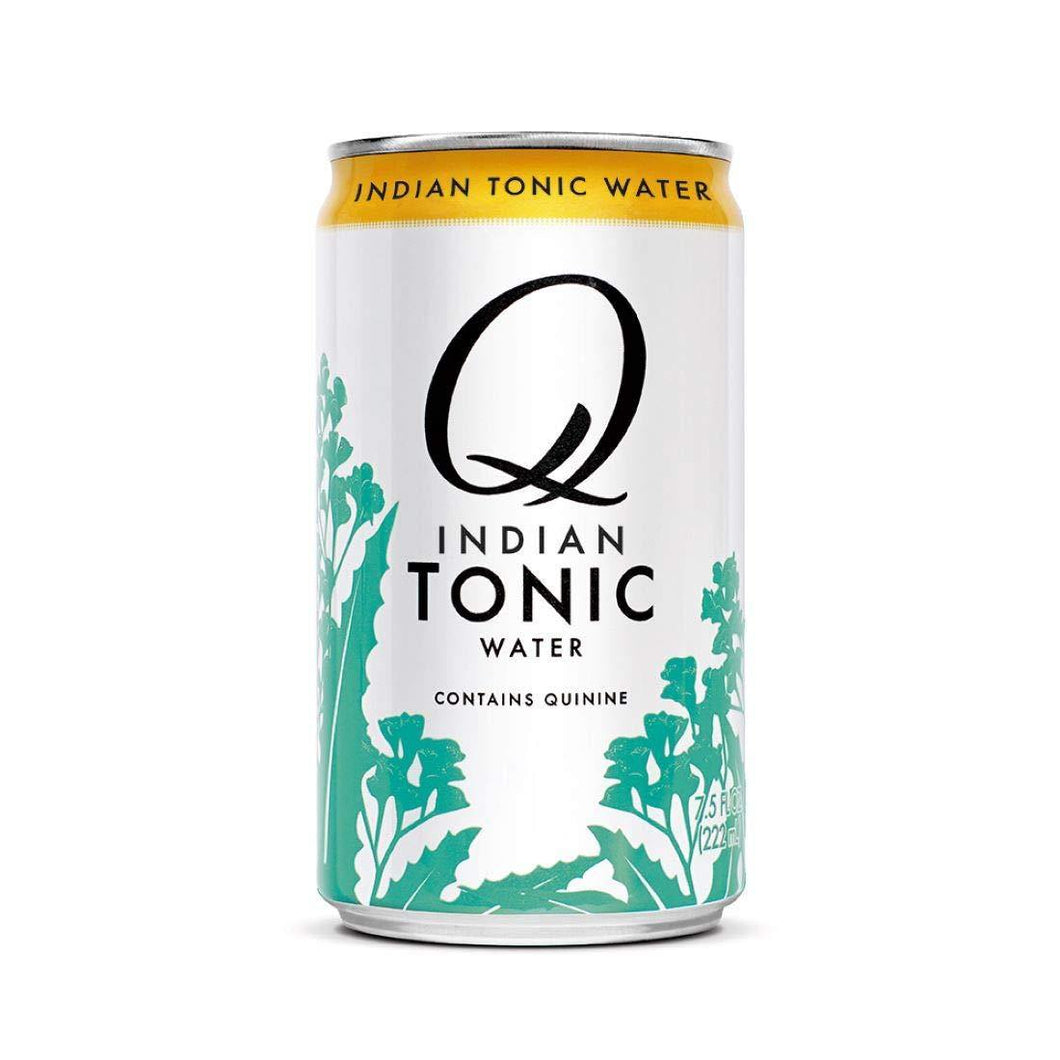 Q Mixers Indian Tonic Water, 7.5 oz (Pack of 12) - Oasis Snacks