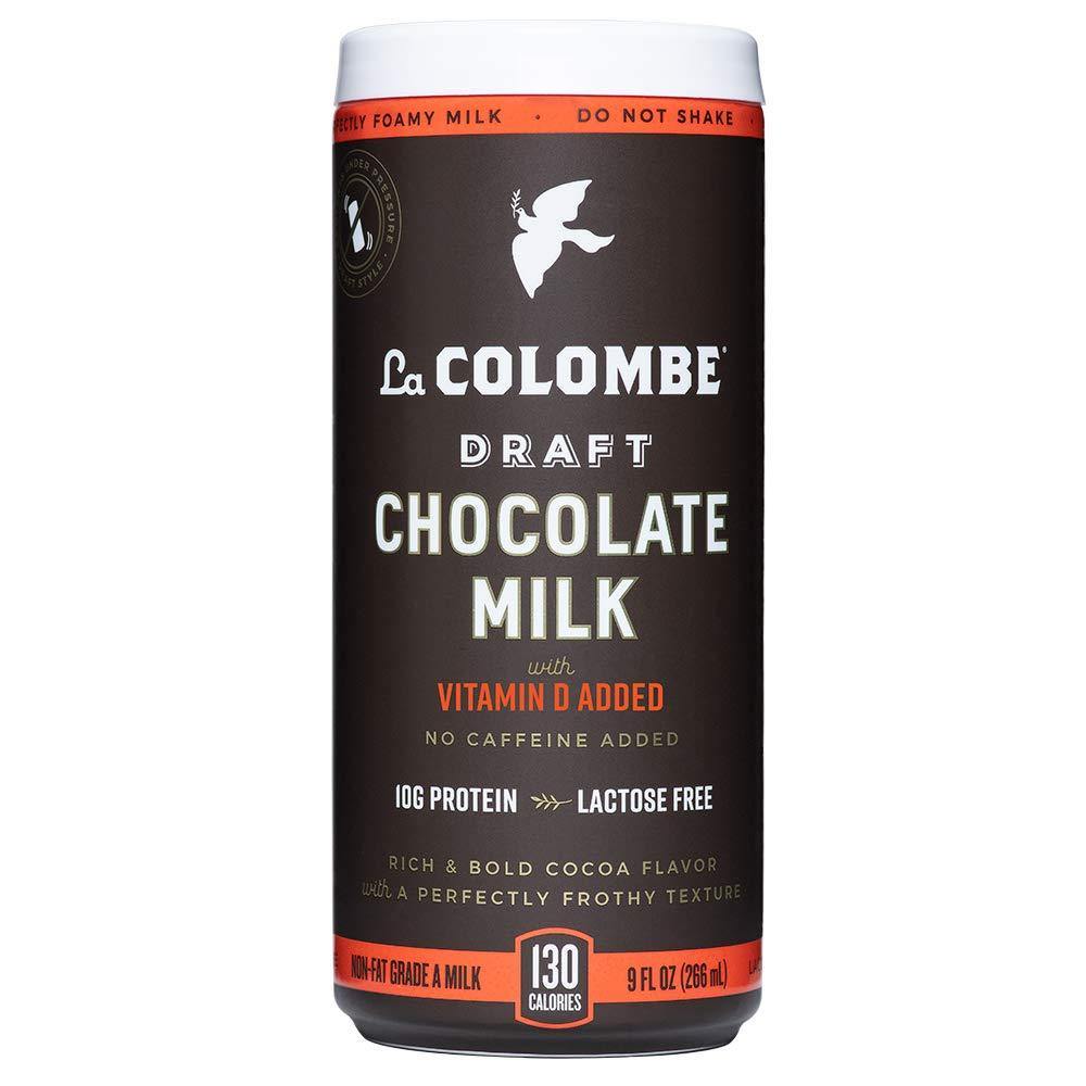 La Colombe Draft Chocolate Milk, 9oz (Pack of 12) - Oasis Snacks