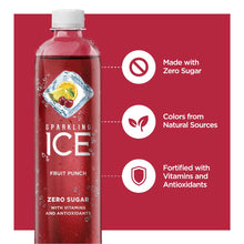 Load image into Gallery viewer, Sparkling Ice Flavored Sparkling Water, Fruit Punch, 1 Liter (Pack of 6)
