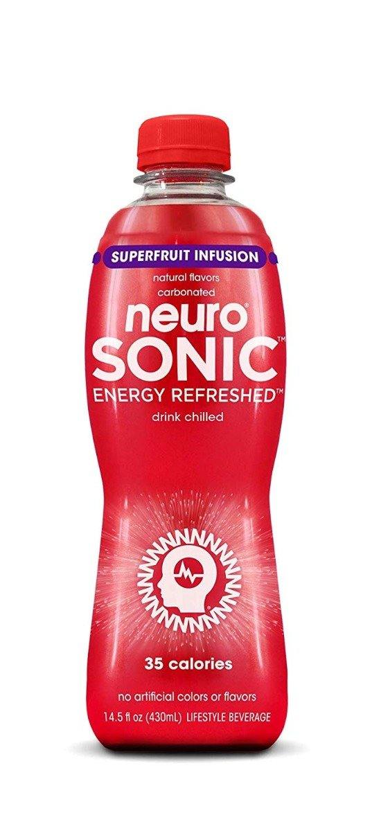 Neuro SONIC, Superfruit Infusion, 14.5 Fl Oz (Pack of 12) - Oasis Snacks