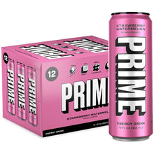 Load image into Gallery viewer, PRIME Energy Drink, Strawberry Watermelon, 12oz (Pack of 12)

