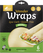 Load image into Gallery viewer, General Nature Low-Carb, Gluten-Free Wonder Wraps, Original, 1.16oz, Multi-Pack
