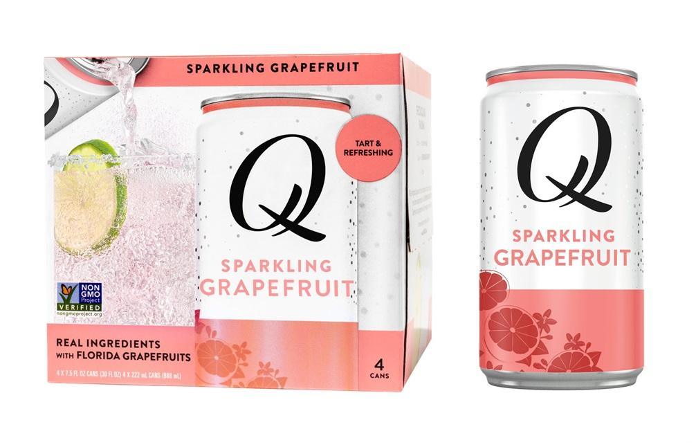 Q Mixers Sparkling Grapefruit Cocktail Mixer, 7.5 Fl oz (Pack of 24) - Oasis Snacks