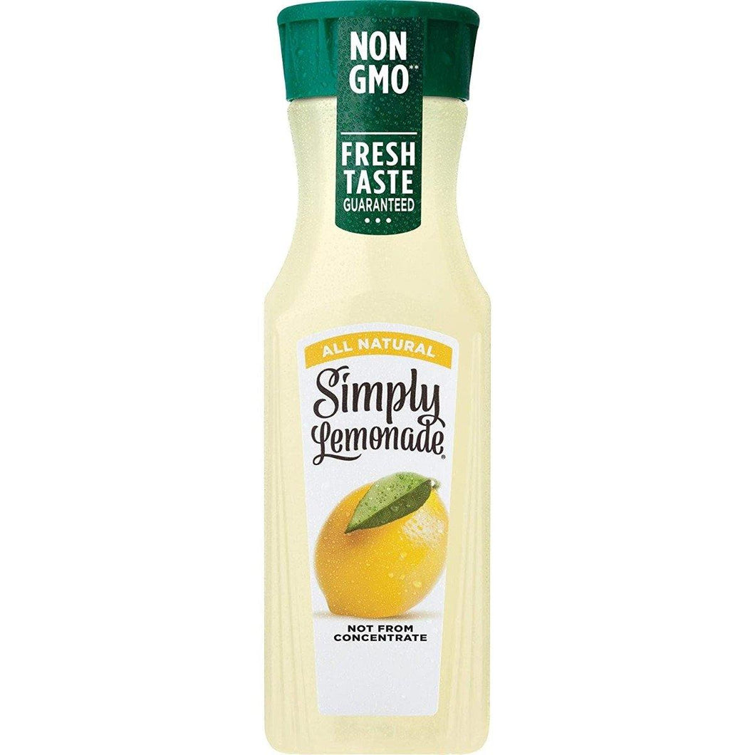 Simply Juices, Lemonade, 11.5oz (Pack of 12) - Oasis Snacks