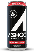 Load image into Gallery viewer, A SHOC Energy Drink, Passion Fruit, 16oz (Pack of 12)
