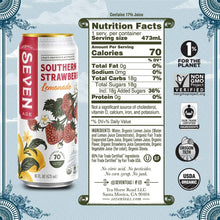 Load image into Gallery viewer, Seven Teas, Southern Strawberry Lemonade, 16oz (Pack of 12)
