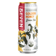 Load image into Gallery viewer, Seven Teas, Golden Honey Green Tea, 16oz (Pack of 12)
