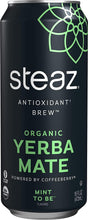 Load image into Gallery viewer, Steaz Organic Yerba Mate Tea, Mint to Be, 16oz (Pack of 12) - Oasis Snacks
