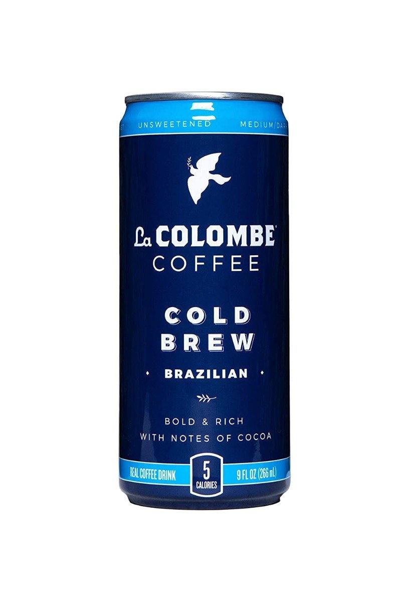 La Colombe Cold Brew Coffee, Brazilian Black, 9oz (Pack of 12) - Oasis Snacks