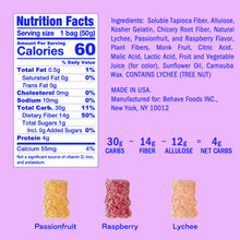 Load image into Gallery viewer, Behave Sweet Gummy Candy, Sour Bears, 1.8oz (Pack of 6)
