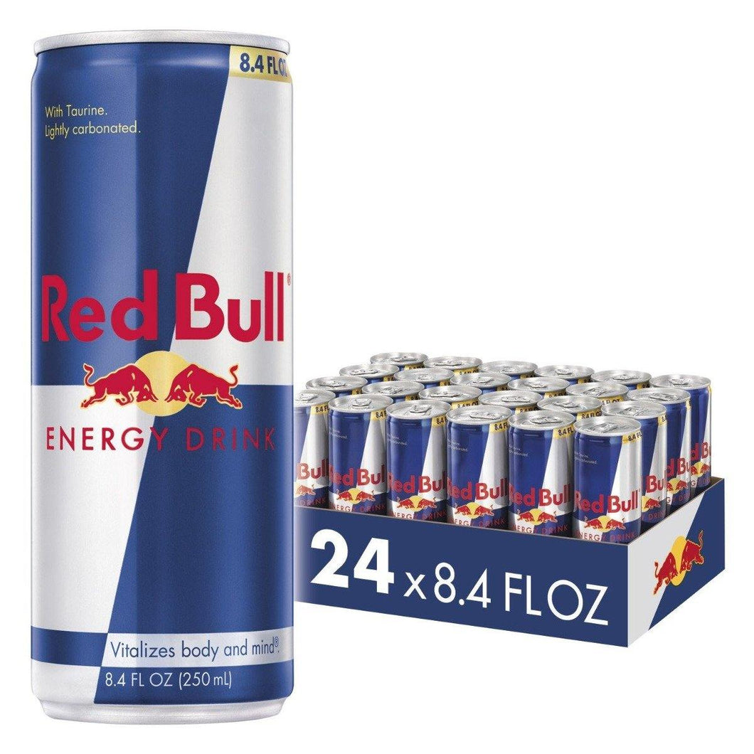 Red Bull Energy Drink 8.4 Fl Oz Cans (Pack of 24) - Oasis Snacks