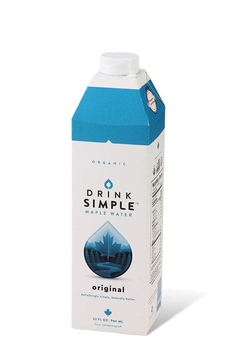 Drink Simple Maple Water, Original, 32oz (Pack of 6) - Oasis Snacks