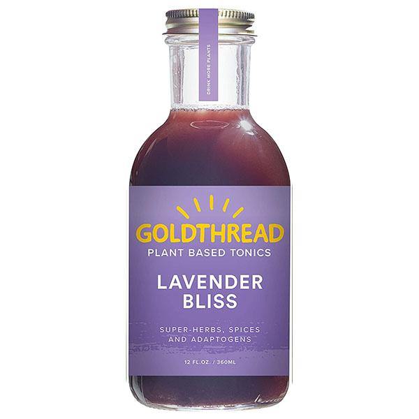 Goldthread Tonic Drink, Lavander Bliss, 12oz (Pack of 6) - Oasis Snacks