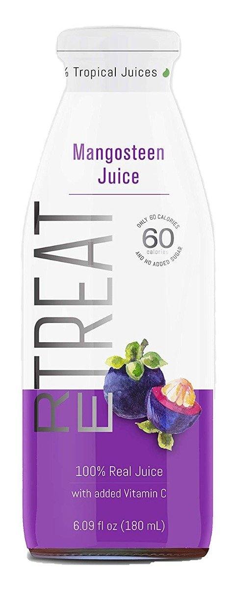 reTREAT 100% Real Tropical Juice, Mangosteen, 6.09 oz (Pack of 12) - Oasis Snacks