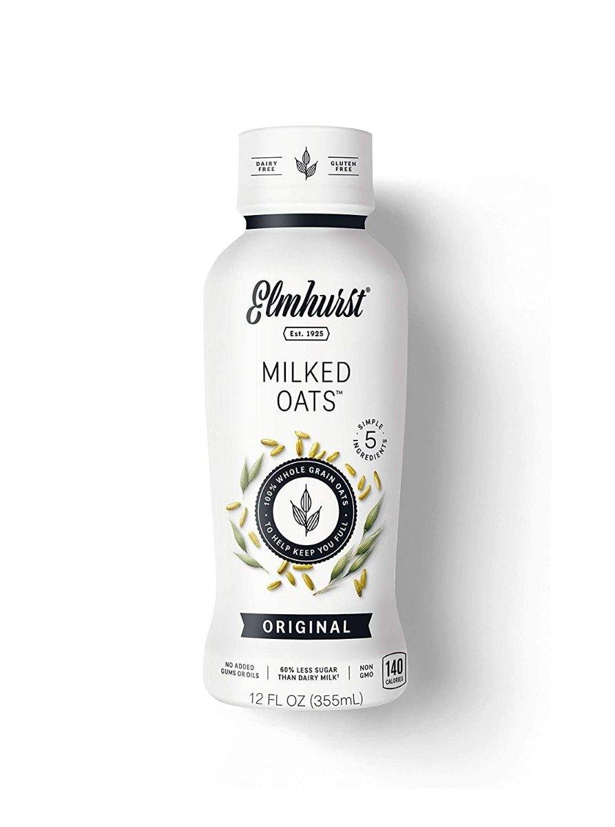 Elmhurst Milked Oats, Original, 12oz (Pack of 12) - Oasis Snacks